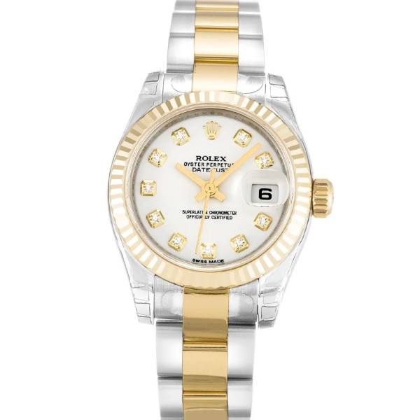 CollectRolex Lady-Datejust White Dial 179173 26 mm