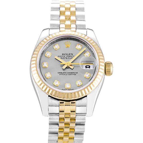 CollectRolex Lady-Datejust Silver Dial 179173 26 mm