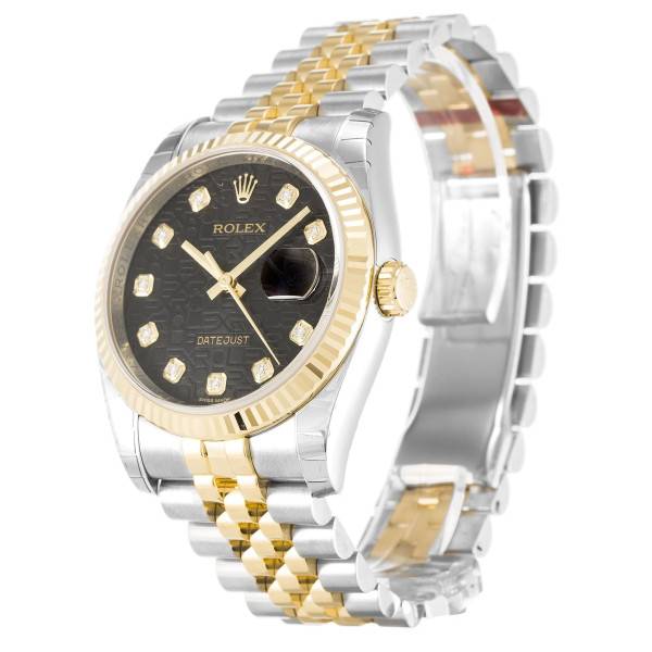 CollectRolex Datejust Black Jubilee Dial 116233 36 mm