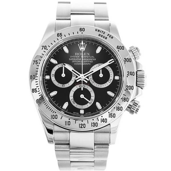 Superclone Rolex Daytona Black Dial 116520