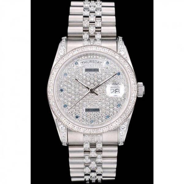CollectRolex Day-Date Diamond Dial 41985 36 mm