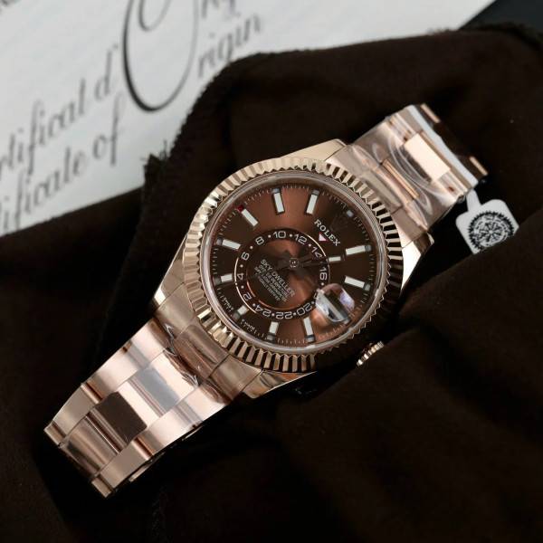 CollectRolex Sky-Dweller Chocolate Dial 326935