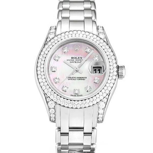 CollectRolex Pearlmaster Mother of Pearl – Pink Dial 80359