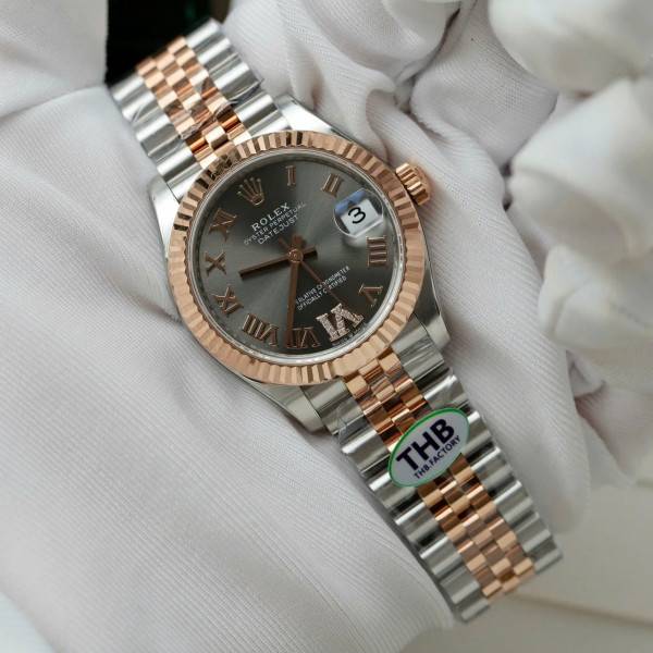 Rolex Datejust Slate Diamond Dial 126281RBR-0011 36 mm