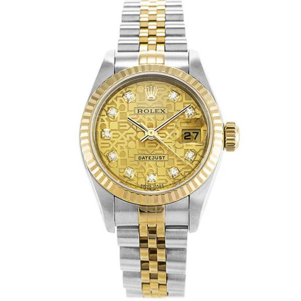 CollectRolex Datejust Gold Dial 79173 26 mm