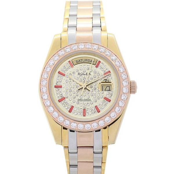 CollectRolex Day-Date Yellow gold with Diamonds Dial 118346 36 mm