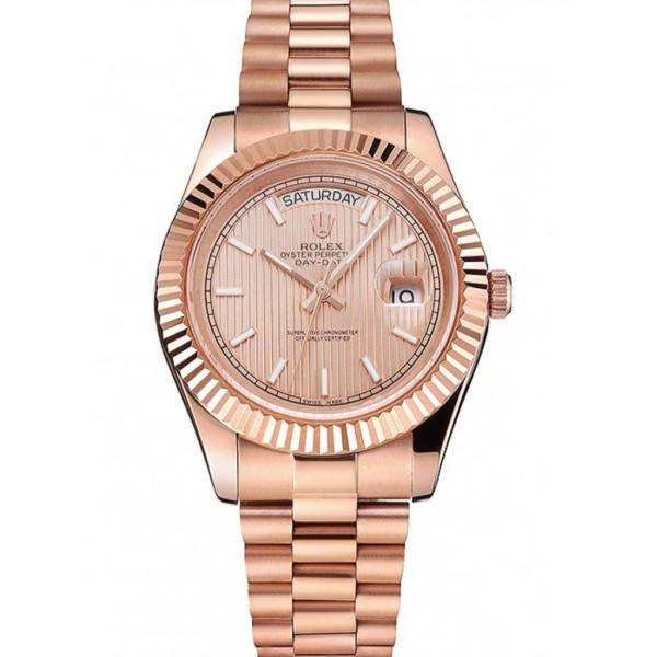 Superclone Rolex Day-Date Rose-Gold Dial REP016823 40 mm