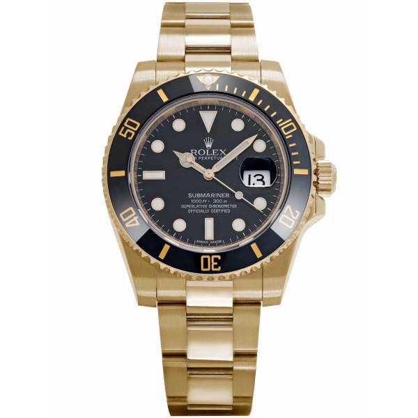 Superclone Rolex Submariner Black Dial 116618LN