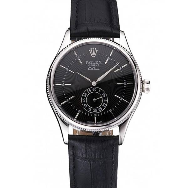 Superclone Rolex Cellini Black Dial REP016790