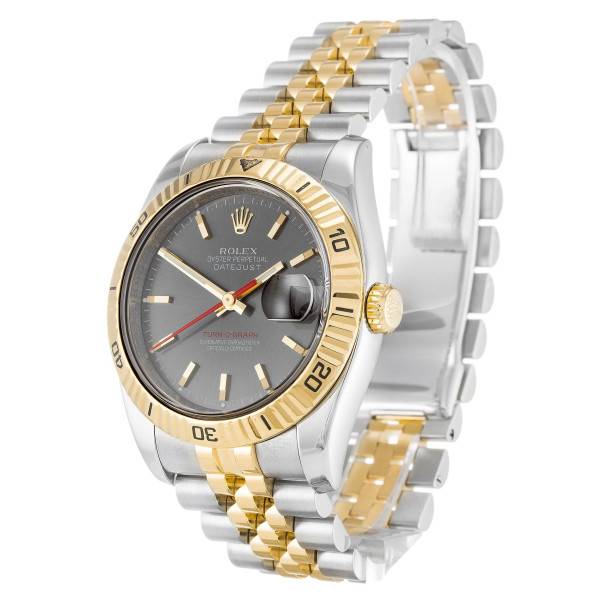 CollectRolex Datejust Turn-O-Graph Grey Dial 116263 36 mm