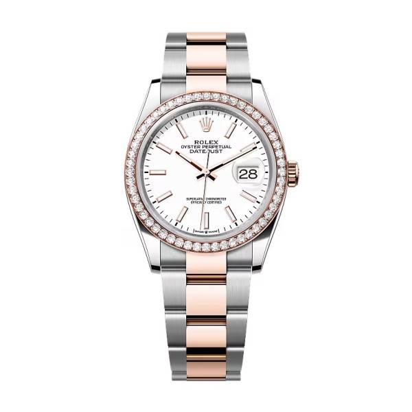 Rolex Datejust White Dial 126281RBR-0006 36 mm