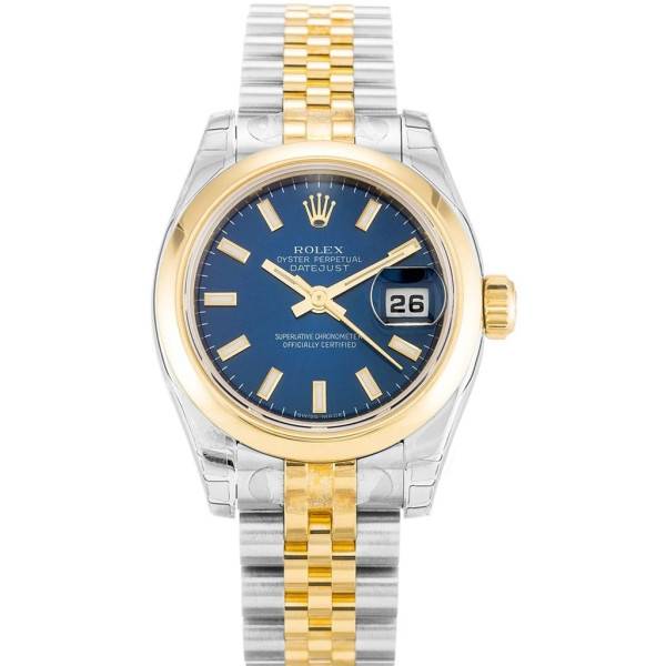 CollectRolex Lady-Datejust Blue Dial 179163 26 mm