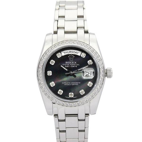 CollectRolex Day-Date Black Dial 118346 36 mm