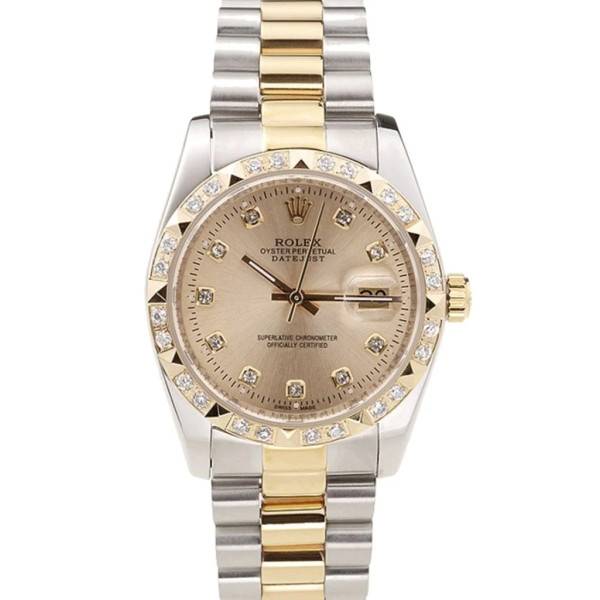 Superclone Rolex Datejust Gold Dial SRL41 36 mm