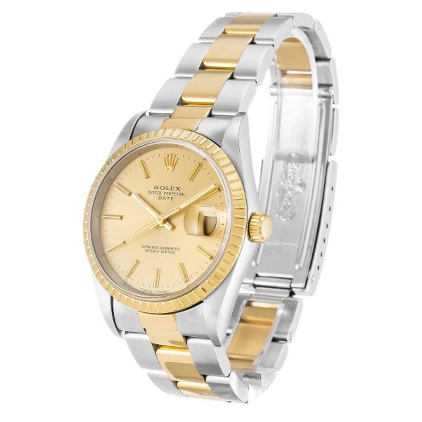 CollectRolex Oyster Perpetual Date Champagne Dial 15223 34 mm