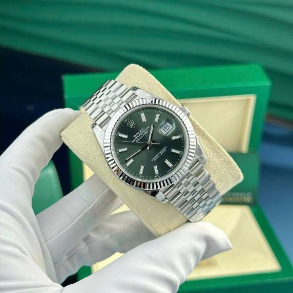 CollectRolex Datejust Mint Green Dial 278274 31 mm
