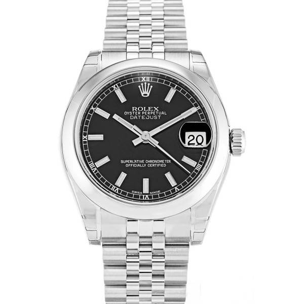 CollectRolex Lady-Datejust Black Dial 178240-3 31 mm