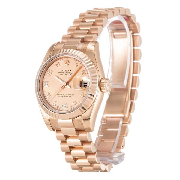 CollectRolex Lady-Datejust Mother of Pearl – Goldust Dial 179175F 26 mm