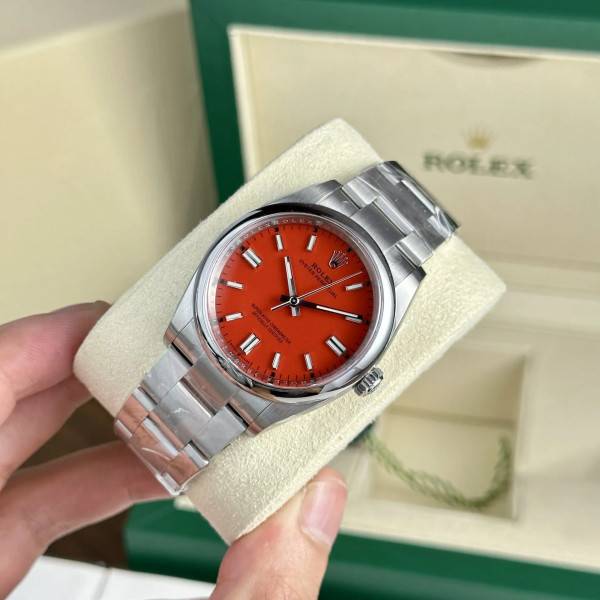 CollectRolex Oyster Perpetual Coral Red Dial 124300 41 mm