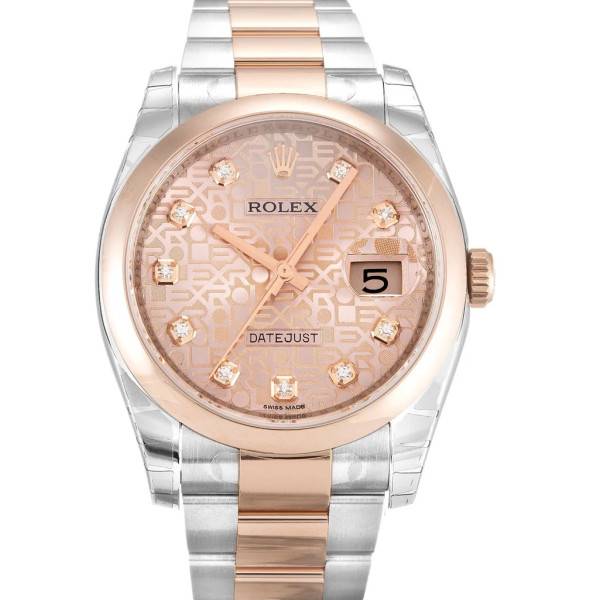 CollectRolex Datejust Rose Dial 116201 36 mm