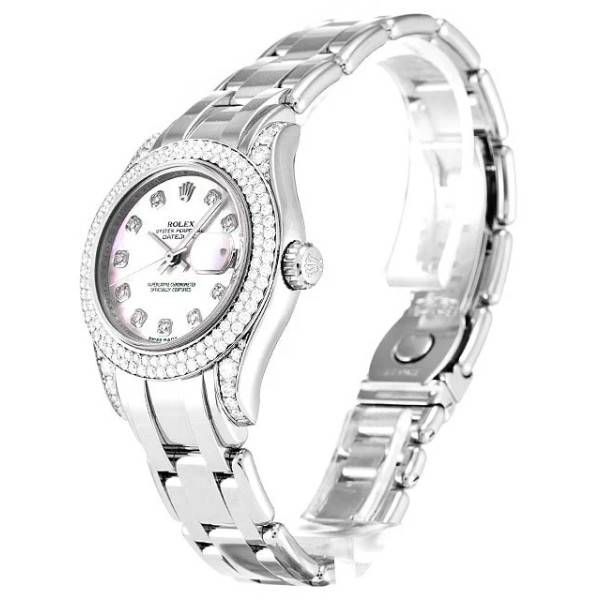 CollectRolex Pearlmaster Mother of Pearl – Pink Dial 80359