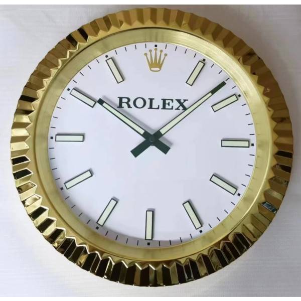 ROLEX WALL CLOCK – DATEJUST GOLD