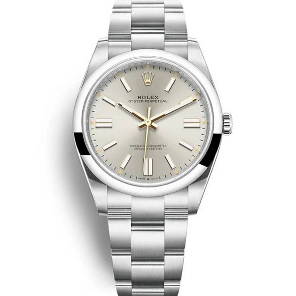 CollectRolex Oyster Perpetual Silver Dial 124300 41 mm