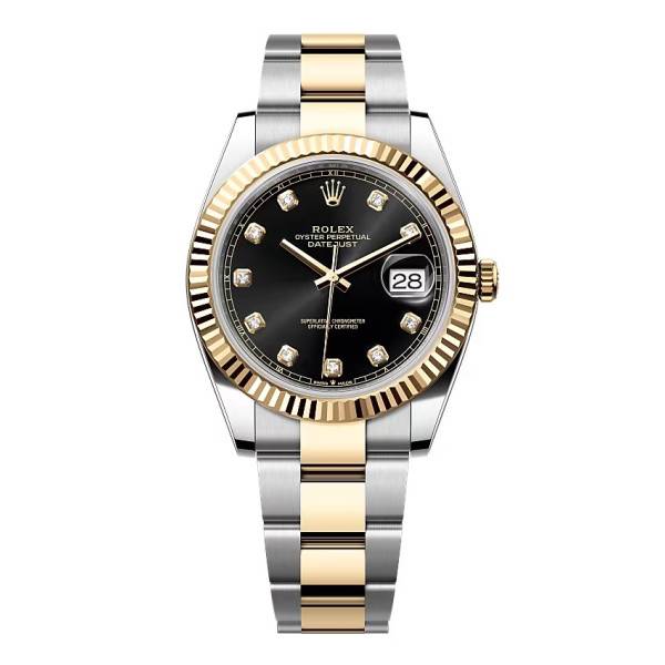 Rolex Datejust Black Diamond Dial 126333-0005 41 mm