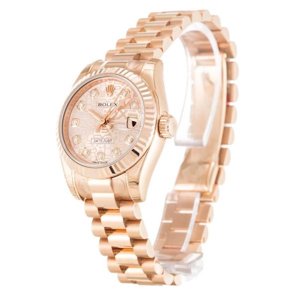 CollectRolex Lady-Datejust Rose Dial 179175 26 mm