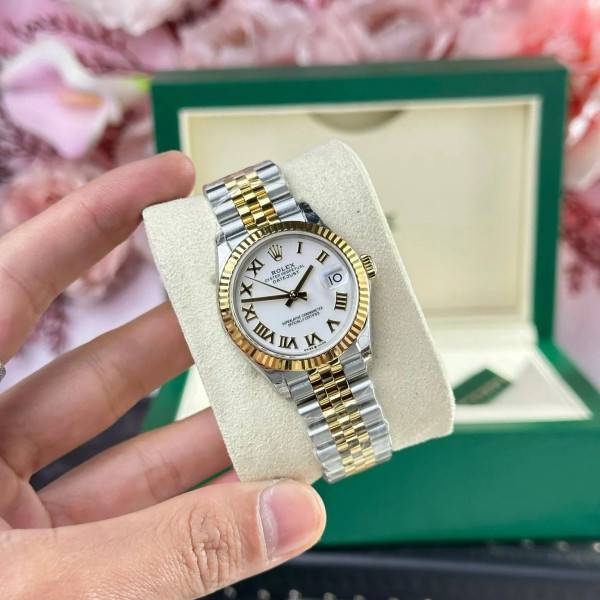 Rolex Datejust White Roman Dial 126233-0029 36 mm