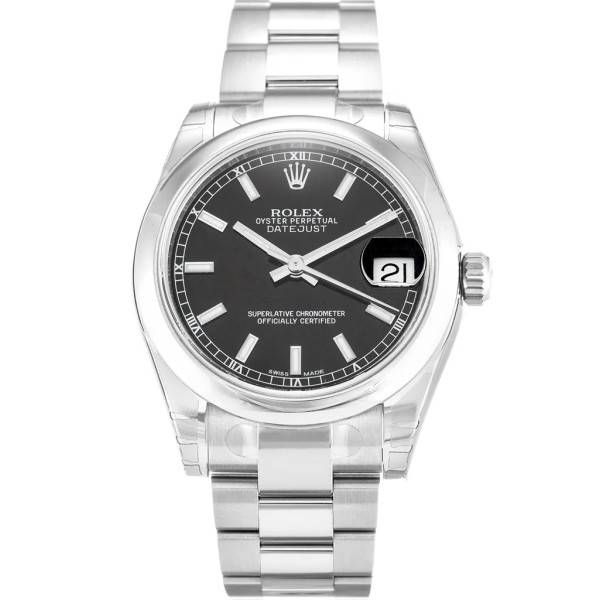 CollectRolex Lady-Datejust Black Dial 178240-2 31 mm
