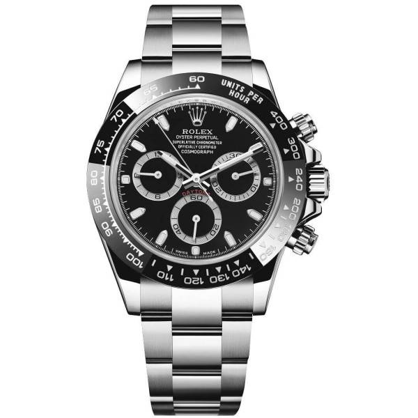 Superclone Rolex Daytona “Reverse Panda” Black Dial 116500LN