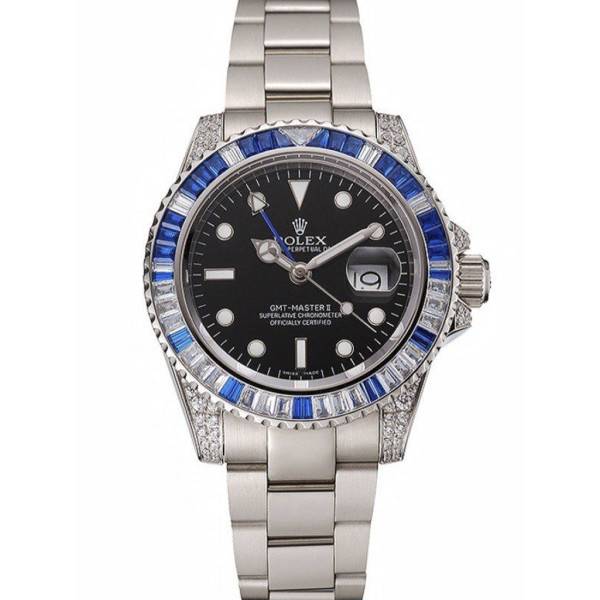 Superclone Rolex GMT-Master II Black Dial 1453747