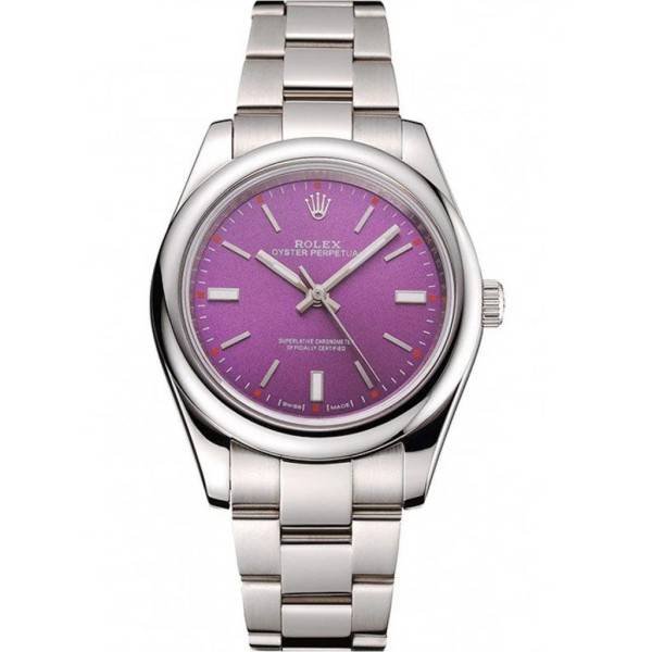 CollectRolex Oyster Perpetual Date Purple Dial REP016834 41 mm