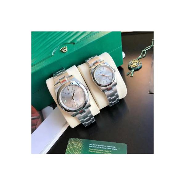 CollectRolex Oyster Perpetual SS/SS Sliver/Stk 31/41 mm