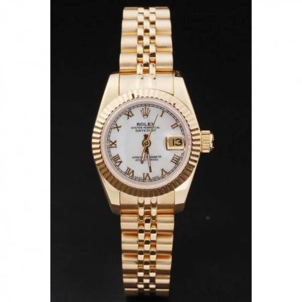Rolex Datejust White Dial SRL100 28 mm