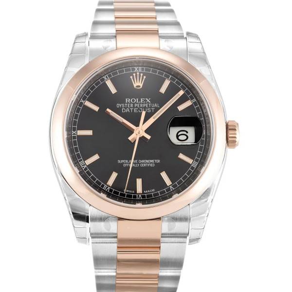 CollectRolex Datejust Black Dial 116201 36 mm