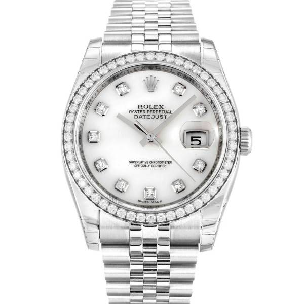 CollectRolex Datejust Mother of Pearl – White Dial 116244 36 mm