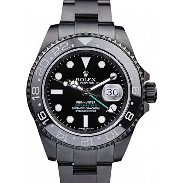 Superclone Rolex GMT-Master II Black Dial REP016828
