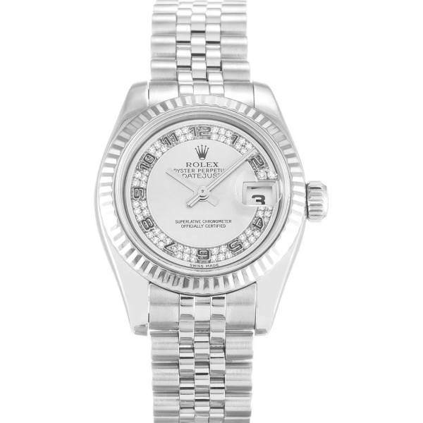 CollectRolex Lady-Datejust Silver Dial 179174 26 mm