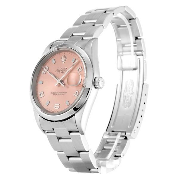 CollectRolex Oyster Perpetual Date Salmon Dial 15200 34 mm