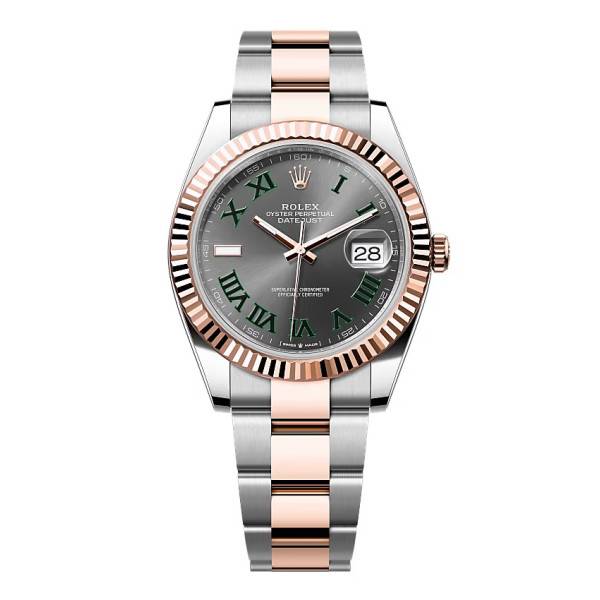 Rolex Datejust Slate Roman Dial 126331-0015 41 mm