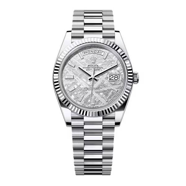 Superclone Rolex Day-Date Meteorite Diamond Dial 228236-0011 40 mm