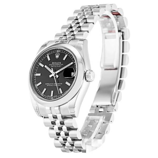 CollectRolex Lady-Datejust Black Dial 178240-3 31 mm