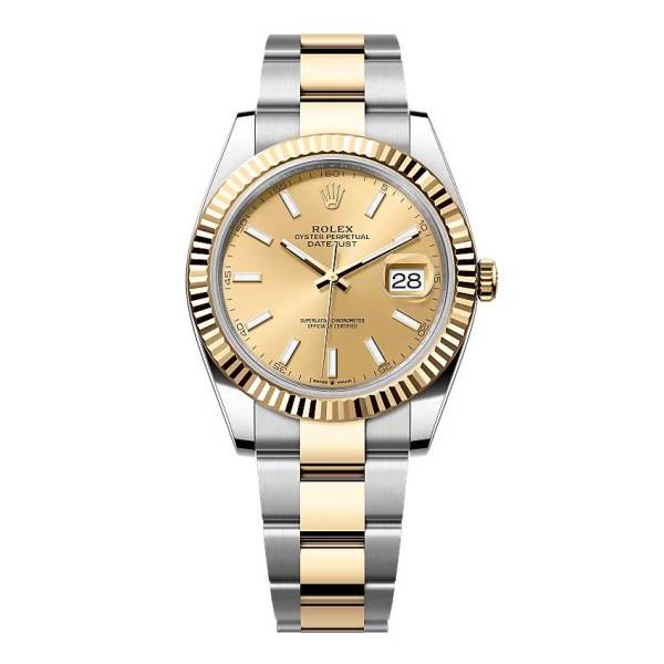 Rolex Datejust Champagne Dial 126333-0009 41 mm