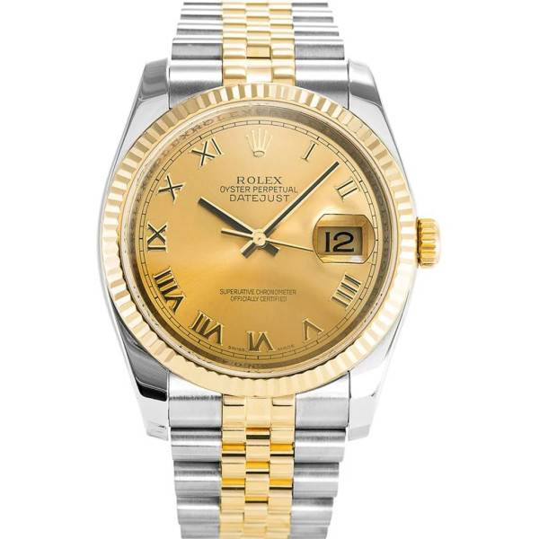 CollectRolex Datejust Gold Dial 116233 36 mm