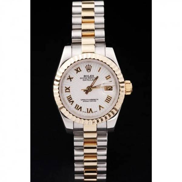 Rolex Datejust White Dial SRL104 26 mm