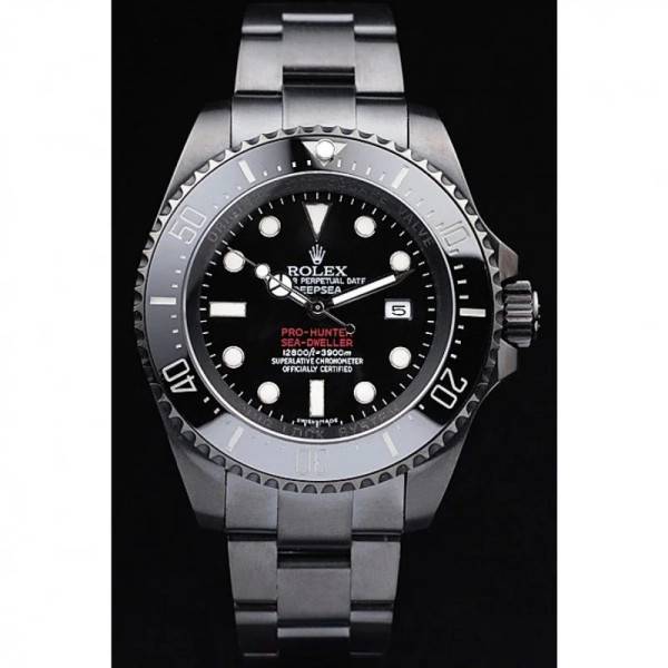 Superclone Rolex Deepsea Black Dial REP016819