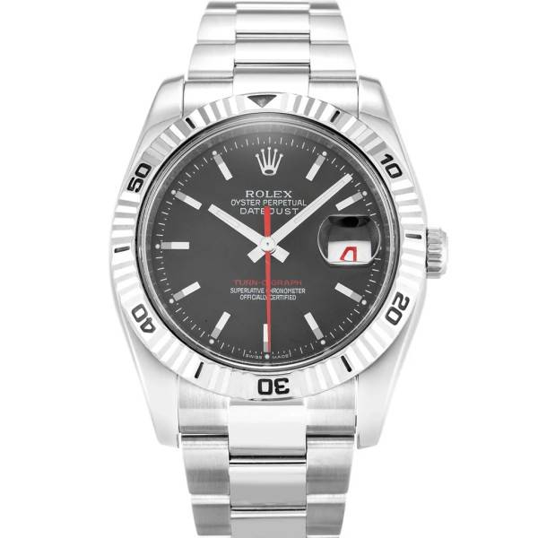 CollectRolex Datejust Turn-O-Graph Grey Dial 116264-2 36 mm