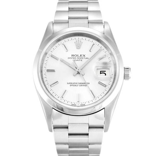 CollectRolex Oyster Perpetual Date Silver Dial 15200 34 mm